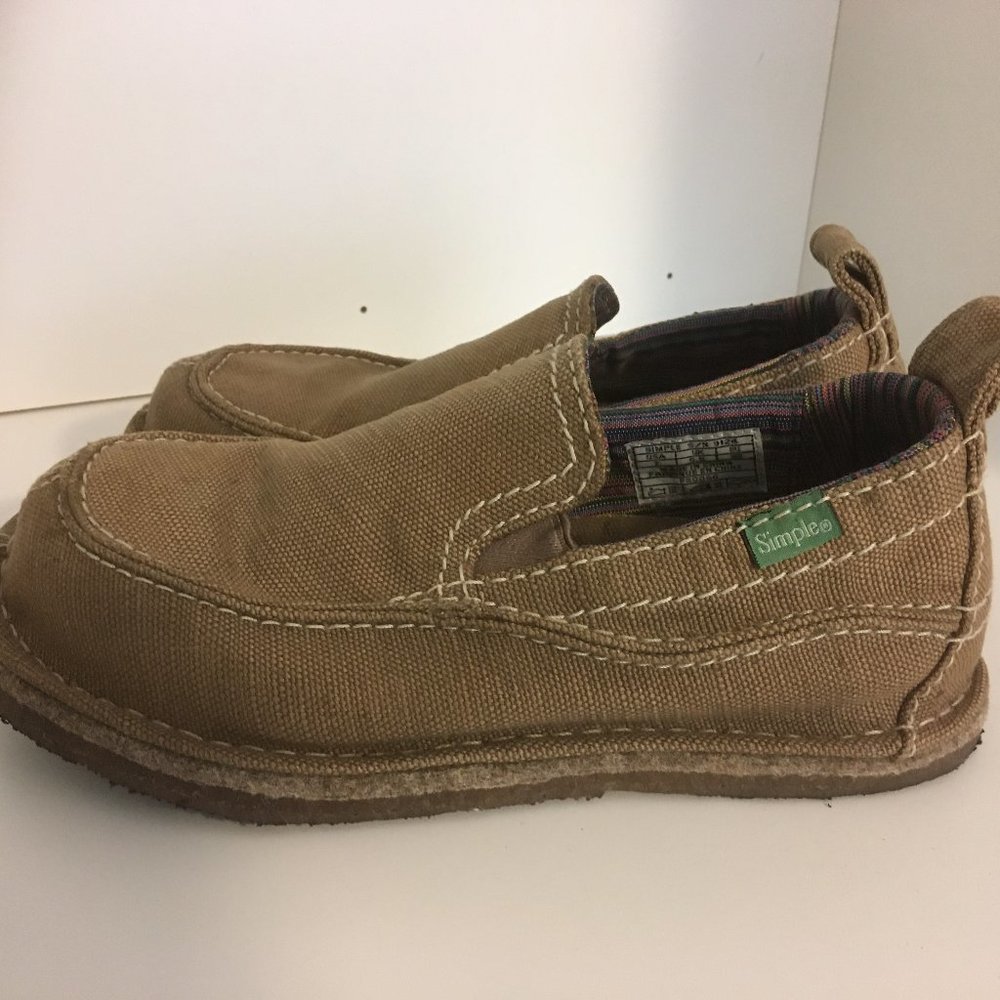 Brown Hemp Loafers by Simple (Women 7) Never Worn